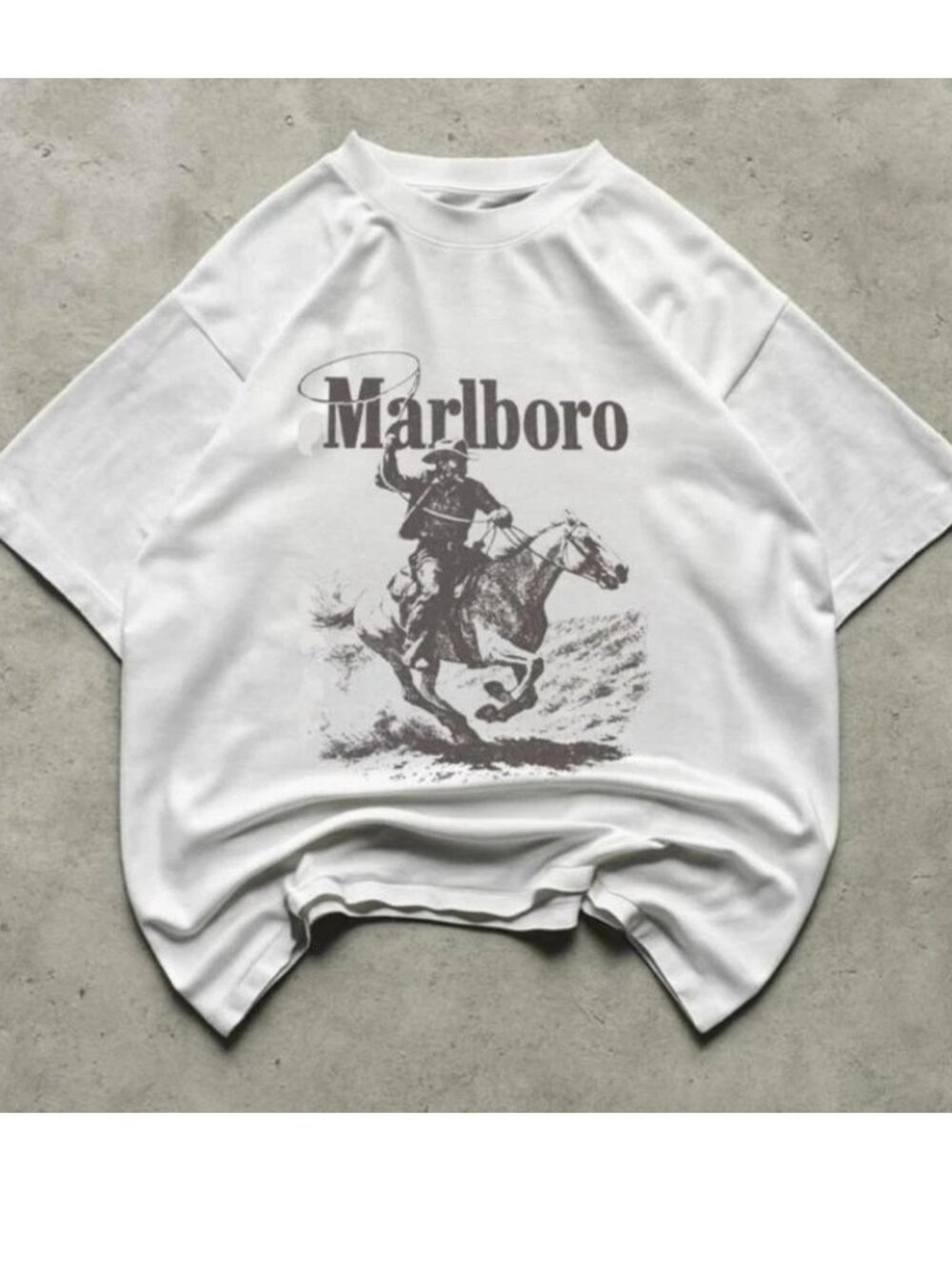 Vintage Marlboro Cowboy Western Graphic Unisex T-Shirt